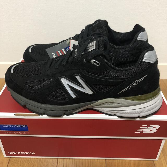 New Balance(ニューバランス)のNEWBALANCE 990 V4 BK4  メンズの靴/シューズ(スニーカー)の商品写真