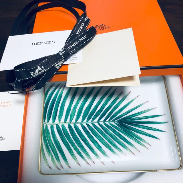 Hermes - エルメス ファシフォリアパルム 長方形プレート新品未使用の