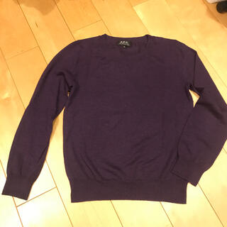 アーペーセー(A.P.C)のA.P.C. 薄手セーター（XSパープル）(ニット/セーター)