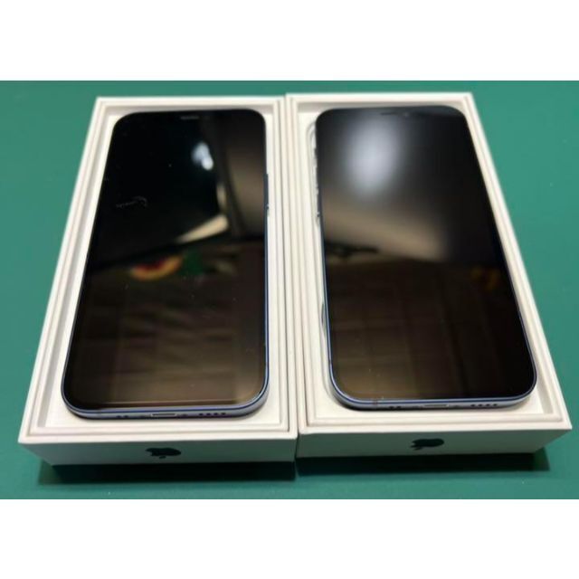 iPhone 12 mini ブルー 128 au 2台セット