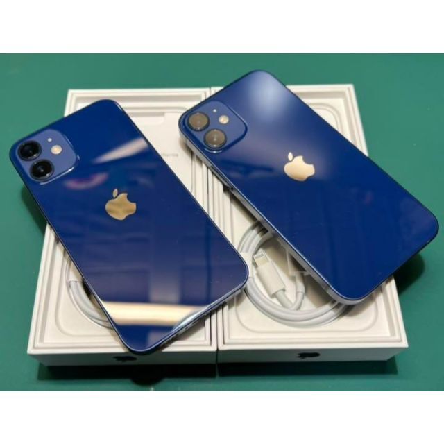 iPhone 12 mini ブルー 128 au 2台セット