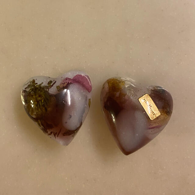 mellow umber heart イヤリング レディースのアクセサリー(イヤリング)の商品写真