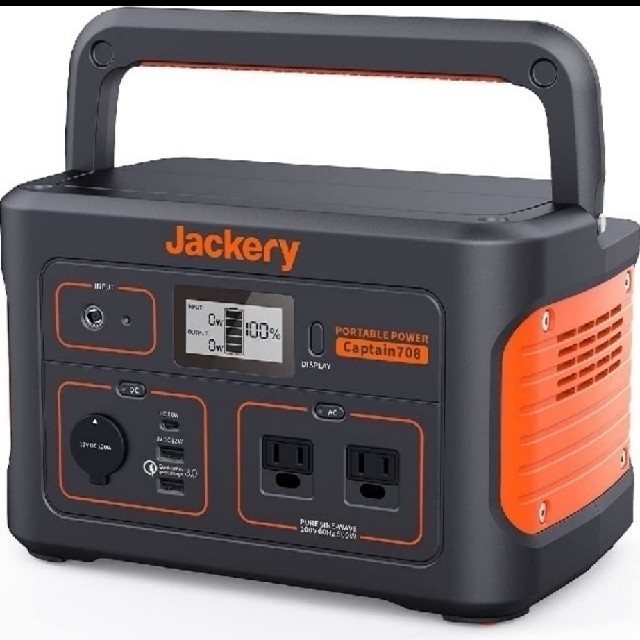 新品未開封品 Jackery のポータブル電源 708