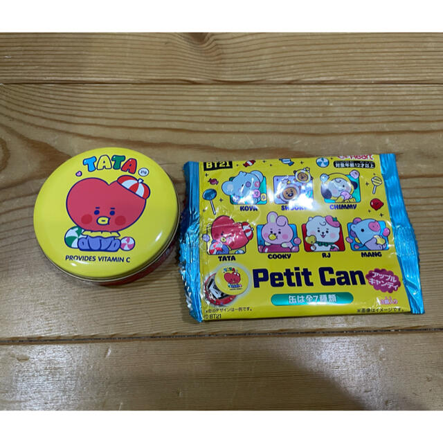 防弾少年団(BTS)(ボウダンショウネンダン)のbt21 プチキャン　TATA エンタメ/ホビーのタレントグッズ(アイドルグッズ)の商品写真