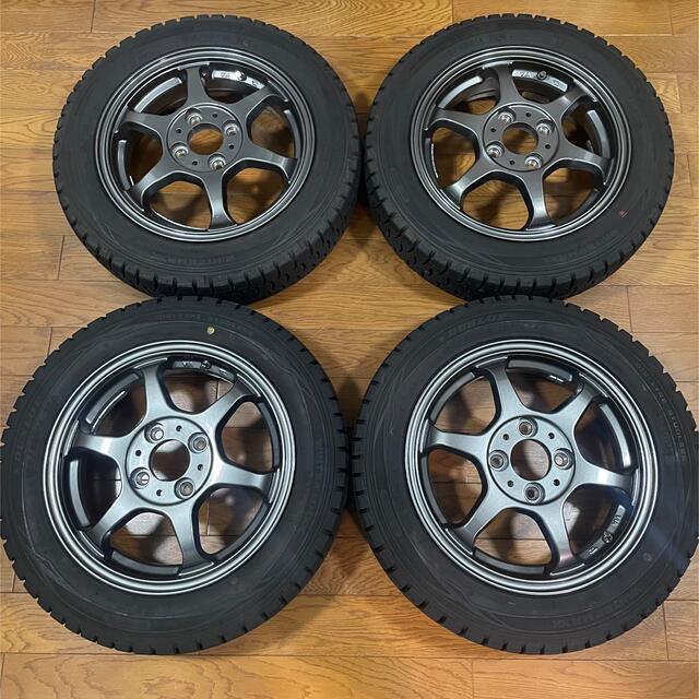 DUNLOP 14インチ WINTERMAXX スタッドレスタイヤ4本セット