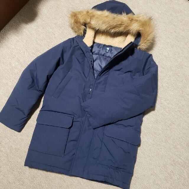 UNIQLO(ユニクロ)の美品 ユニクロ 150 ウォームパテットコート キッズ/ベビー/マタニティのキッズ服男の子用(90cm~)(コート)の商品写真