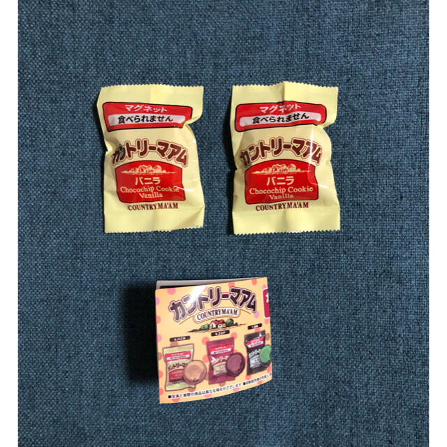 不二家(フジヤ)のカントリーマアム マグネット バニラ 2個セット エンタメ/ホビーのおもちゃ/ぬいぐるみ(その他)の商品写真