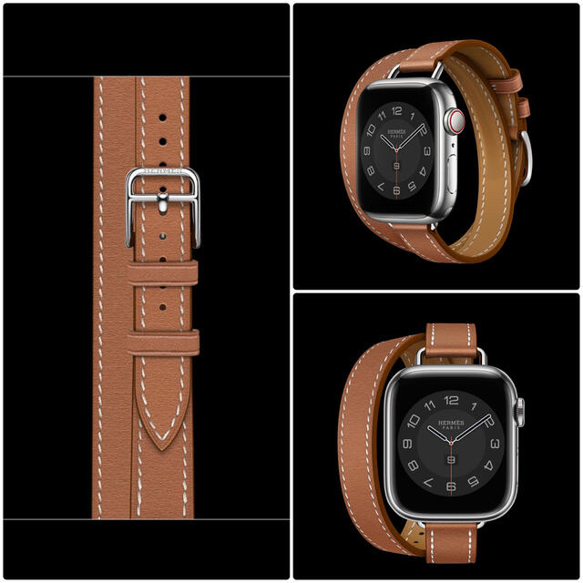 Hermes(エルメス)の【美品】Apple Watch用Hermesレザーバンド レディースのファッション小物(腕時計)の商品写真