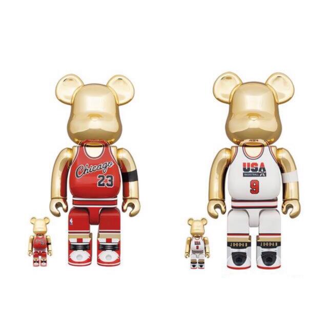 贈る結婚祝い MEDICOM セット 1982 1985 Jordan Michael BE@RBRICK