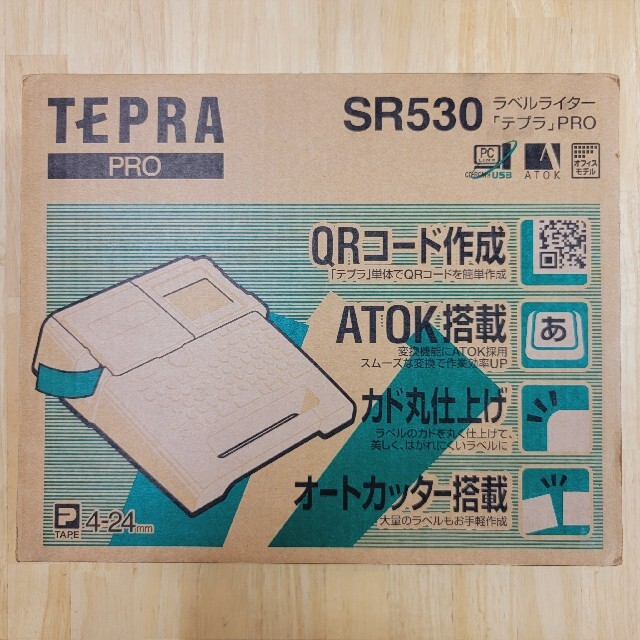 新古品 ラベルライター テプラ TEPRA PRO SR530