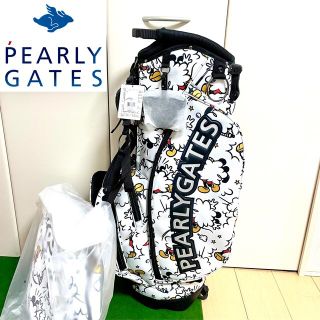 パーリーゲイツ(PEARLY GATES)の★正規　本物★新品未使用　パーリーゲイツ　ミッキー　スタンド　キャディバッグ(バッグ)