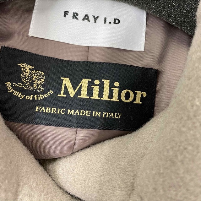 FRAY I.D(フレイアイディー)の♡FRAY I.D♡スタンドカラーダブルコート レディースのジャケット/アウター(ロングコート)の商品写真