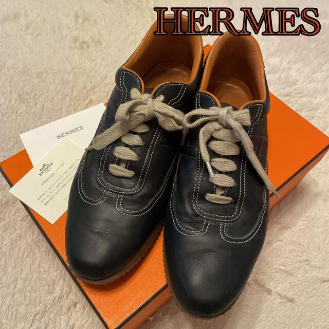 HERMES❤エルメス クイック スニーカー 38 印象のデザイン 8517円 www ...