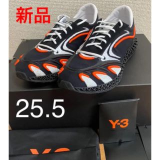 ワイスリー(Y-3)の新品　Y-3 スニーカー　RUNNER 4D サイズ25.5(スニーカー)