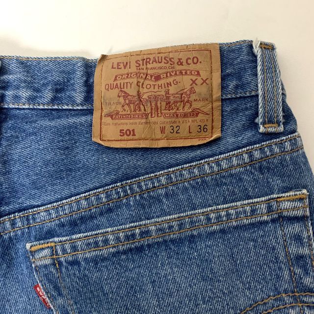 Levi's(リーバイス)のUSA製 93年製 リーバイス 501 刻印552 デニムパンツ W32 L36 メンズのパンツ(デニム/ジーンズ)の商品写真