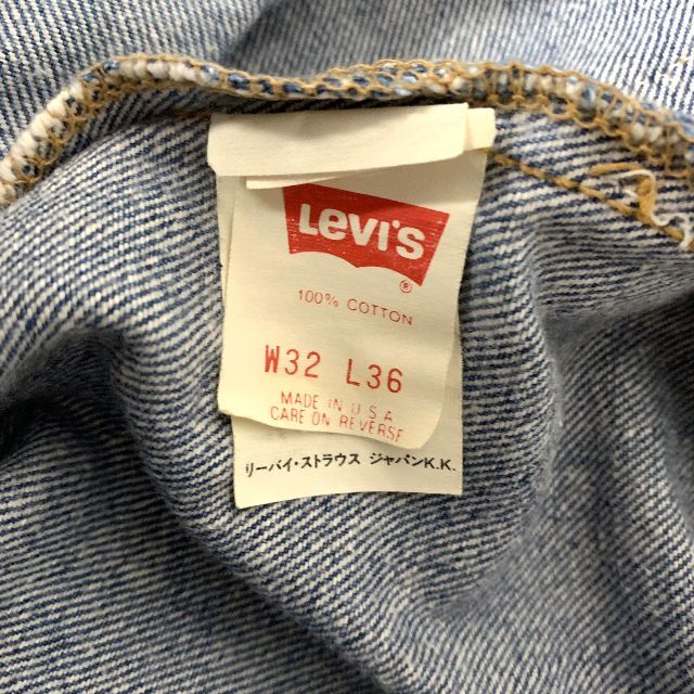Levi's(リーバイス)のUSA製 93年製 リーバイス 501 刻印552 デニムパンツ W32 L36 メンズのパンツ(デニム/ジーンズ)の商品写真