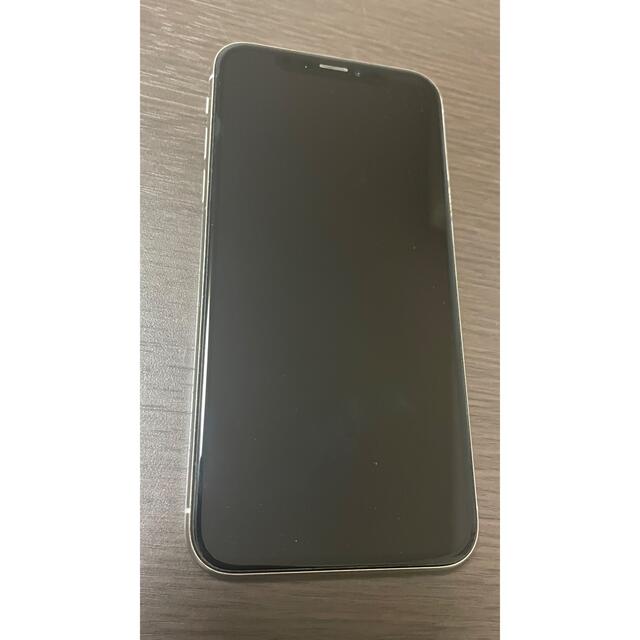 iPhone X Silver 256 GB SIMフリー - スマートフォン本体