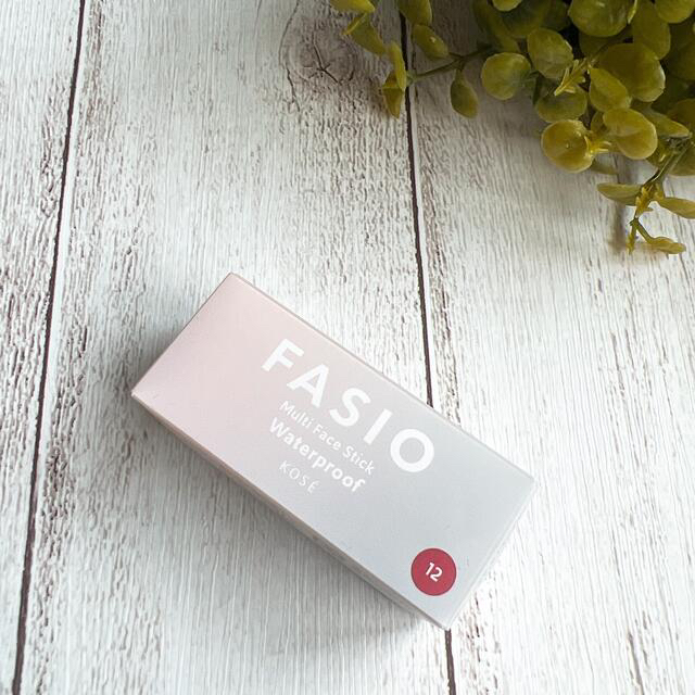 Fasio(ファシオ)のファシオ マルチフェイス スティック チークカラー リップカラーアイカラー 12 コスメ/美容のベースメイク/化粧品(フェイスカラー)の商品写真