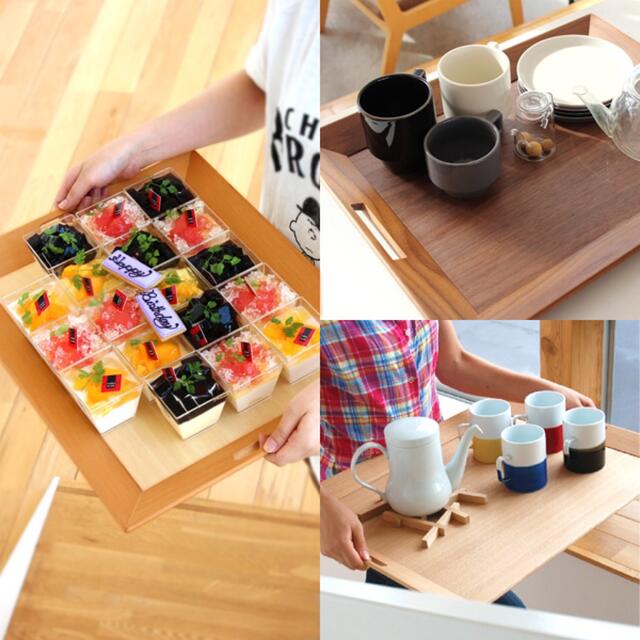 Hacoa floor tray インテリア/住まい/日用品のキッチン/食器(収納/キッチン雑貨)の商品写真