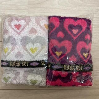 アナスイ(ANNA SUI)のアナスイ❤︎フェイスタオル(2枚セット)(タオル/バス用品)