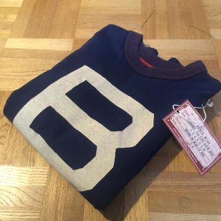 フリーホイーラーズ(FREEWHEELERS)の新品！FREEWHEELERSフリーホイーラーズ/リバーシブルtシャツ/s(Tシャツ/カットソー(七分/長袖))