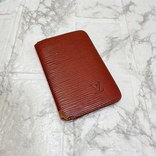 ルイヴィトン(LOUIS VUITTON)の正規品✨ルイヴィトンエピ、カードケース、即日発送‼️(名刺入れ/定期入れ)