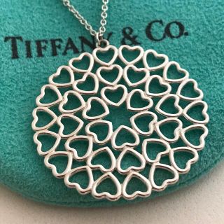 Tiffany クラウンオブハートメダリオンネックレス希少　美品