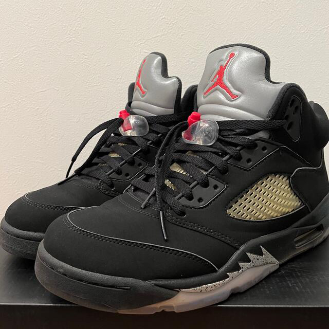 NIKE AIRJordan 5 RETRO BLACK METALLIC