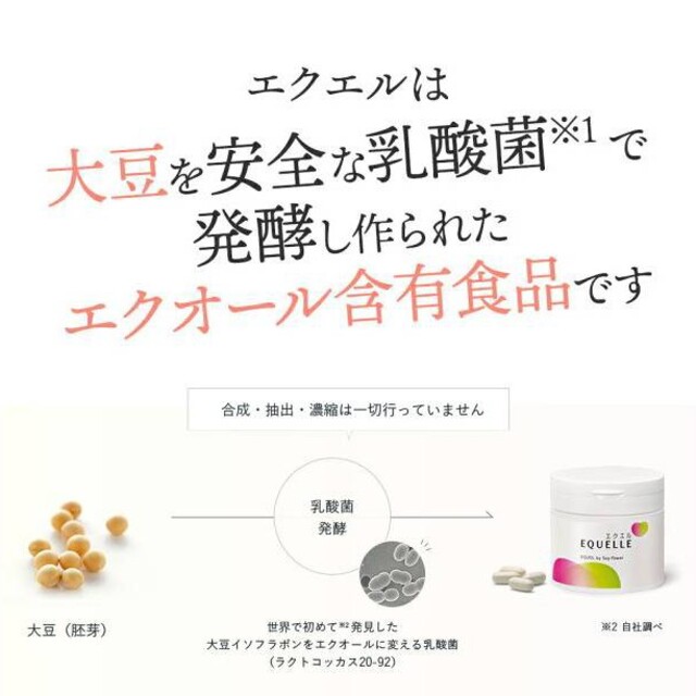 大塚製薬 EQUELLE エクエル 120粒入×2袋 正規品