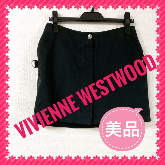 日本未入荷 Vivienne ☆VivienneWestwoodANGLOMANIA☆スエード調☆スカート☆ - Westwood ミニスカート