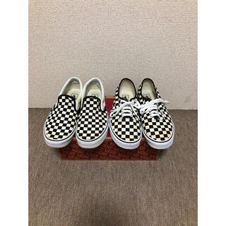 ヴァンズ(VANS)のVANS バンズ CLASSIC SLIP-ON AUTHENTIC チェッカー(スニーカー)