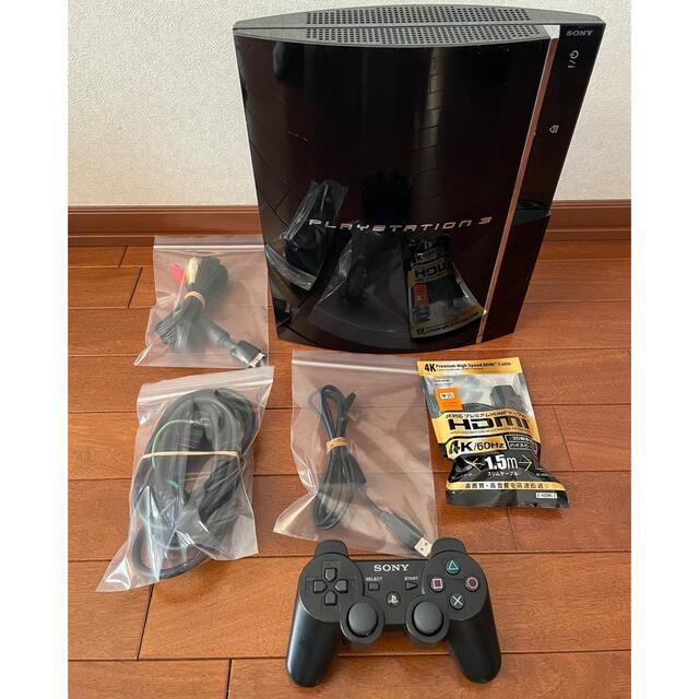 PS3 CECHA00 動確済 希少FW1.10 日本製 PS2対応 HDMI付