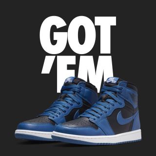 ナイキ(NIKE)のNIKE JORDAN1 HIGH DARK MARINA BLUE AJ1(スニーカー)