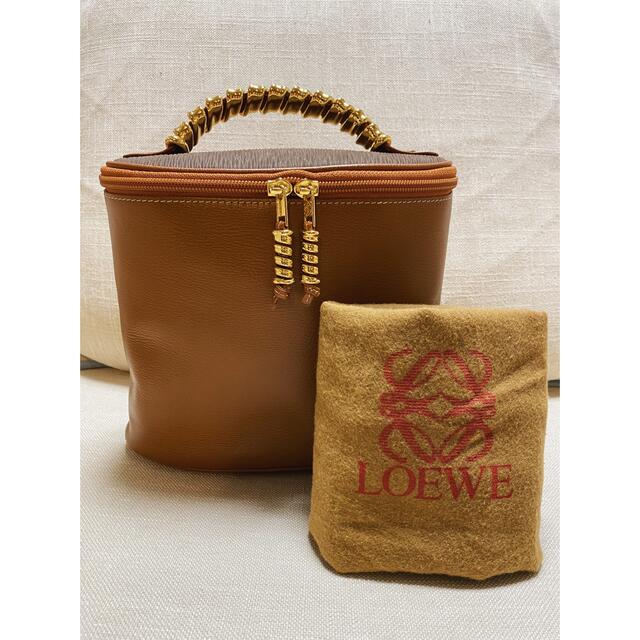 LOEWE - ヴィンテージ　LOEWE ハンドバッグ　(保存袋付き)