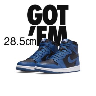 ナイキ(NIKE)の28.5㎝ Air Jordan 1 High Dark Marina Blue(スニーカー)