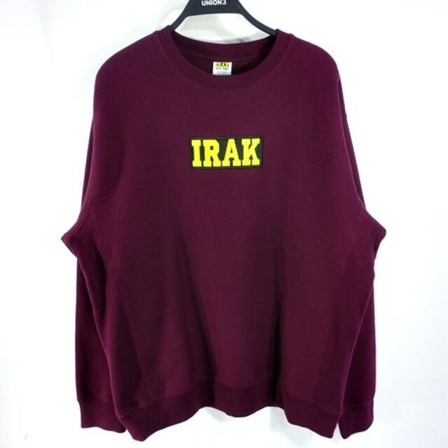 XLIRAK BOX LOGO CREWNECK SWEAT アイラック ボックス