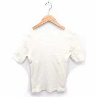 レイビームス(Ray BEAMS)のレイビームス カットソー Tシャツ 丸首 半袖 アイボリー /TT31(カットソー(半袖/袖なし))