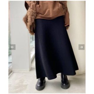 アパルトモンドゥーズィエムクラス(L'Appartement DEUXIEME CLASSE)のクーポン期間お値下げ‼️Knit Long Skirt(ロングスカート)