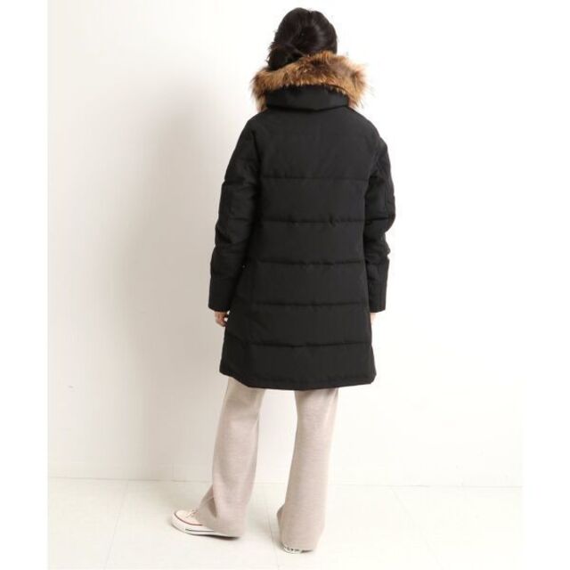 DANTON - 新品未使用 DANTON ファー付きロングダウンコート*36*M