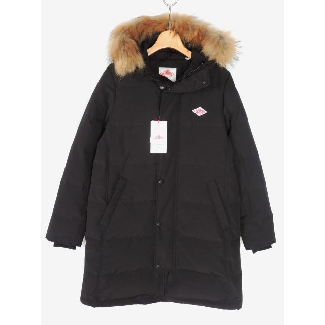 新品未使用 DANTON ファー付きロングダウンコート*36*M*ブラック