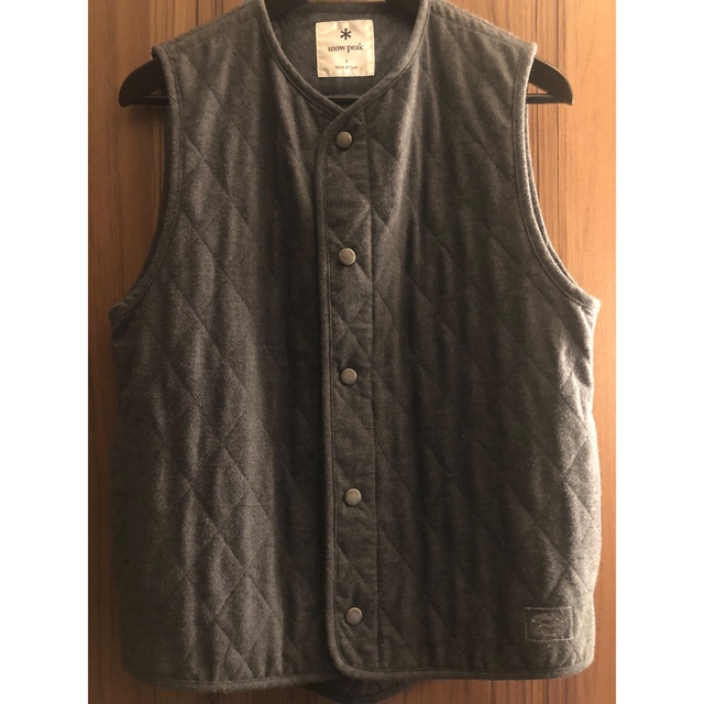 Snow Peak - snow peak quilted flannel vestの通販 by P Snow Peak - snow peak quilted flannel vestの通販 by P