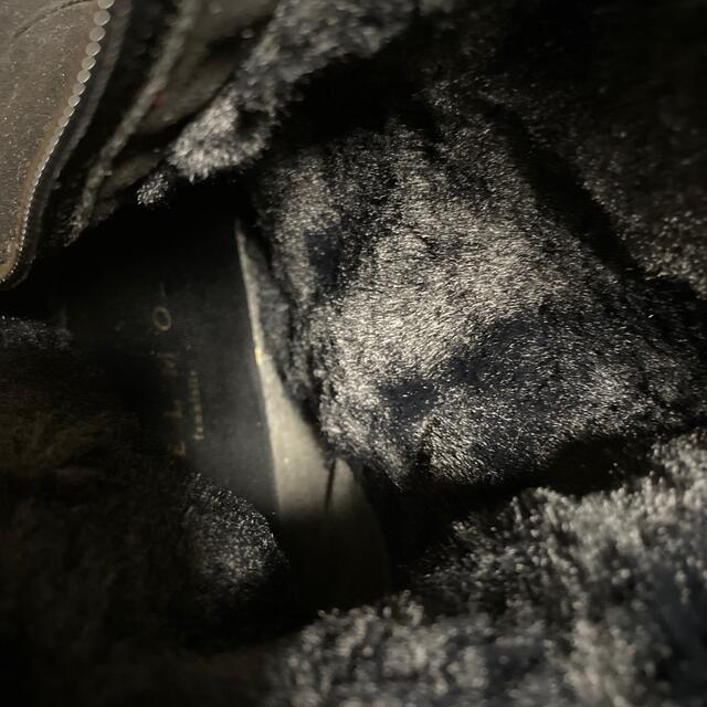 MELMO(メルモ)のスエードブーツ黒お値下げ レディースの靴/シューズ(ブーツ)の商品写真