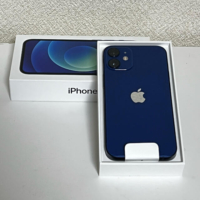 【未使用】iPhone 12 mini ブルー 128GB SIMフリー