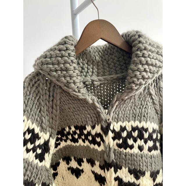 HYKE - HYKE新品⭐️ハイク21年AW完売!COWICHANニットカウチンウール