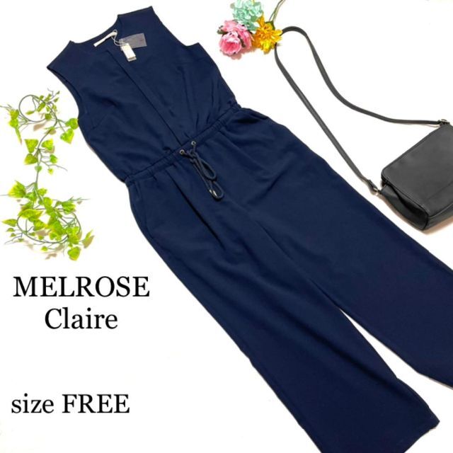 【公式】 claire MELROSE - フリーサイズ Claire☆オールインワン MELROSE 【タグ付き未使用】☆ オールインワン