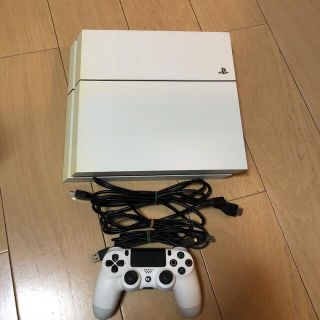 PlayStation4 - PS4 本体 グレイシャー・ホワイト 500GB CUH-1100の