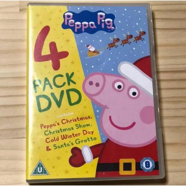 【SALE】peppa pig  DVD 4枚組　ペッパピッグ　クリスマス　英語 エンタメ/ホビーのDVD/ブルーレイ(キッズ/ファミリー)の商品写真