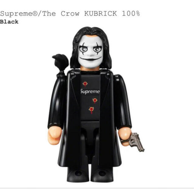 Supreme(シュプリーム)のSupreme The Crow KUBRICK 100% エンタメ/ホビーのフィギュア(その他)の商品写真