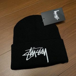 ステューシー(STUSSY)の【美品】STUSSY ステューシー ニット帽　帽子　男女兼用(ニット帽/ビーニー)