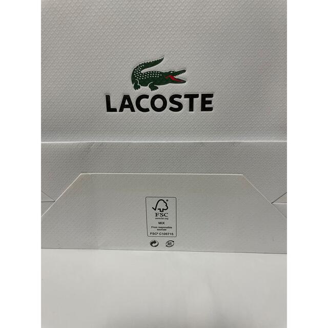 LACOSTE(ラコステ)のLACOSTE 紙袋 レディースのバッグ(ショップ袋)の商品写真